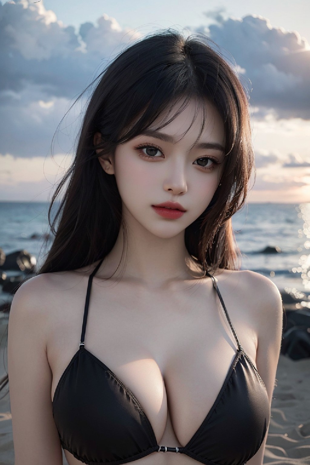 Ne01. Black bikini