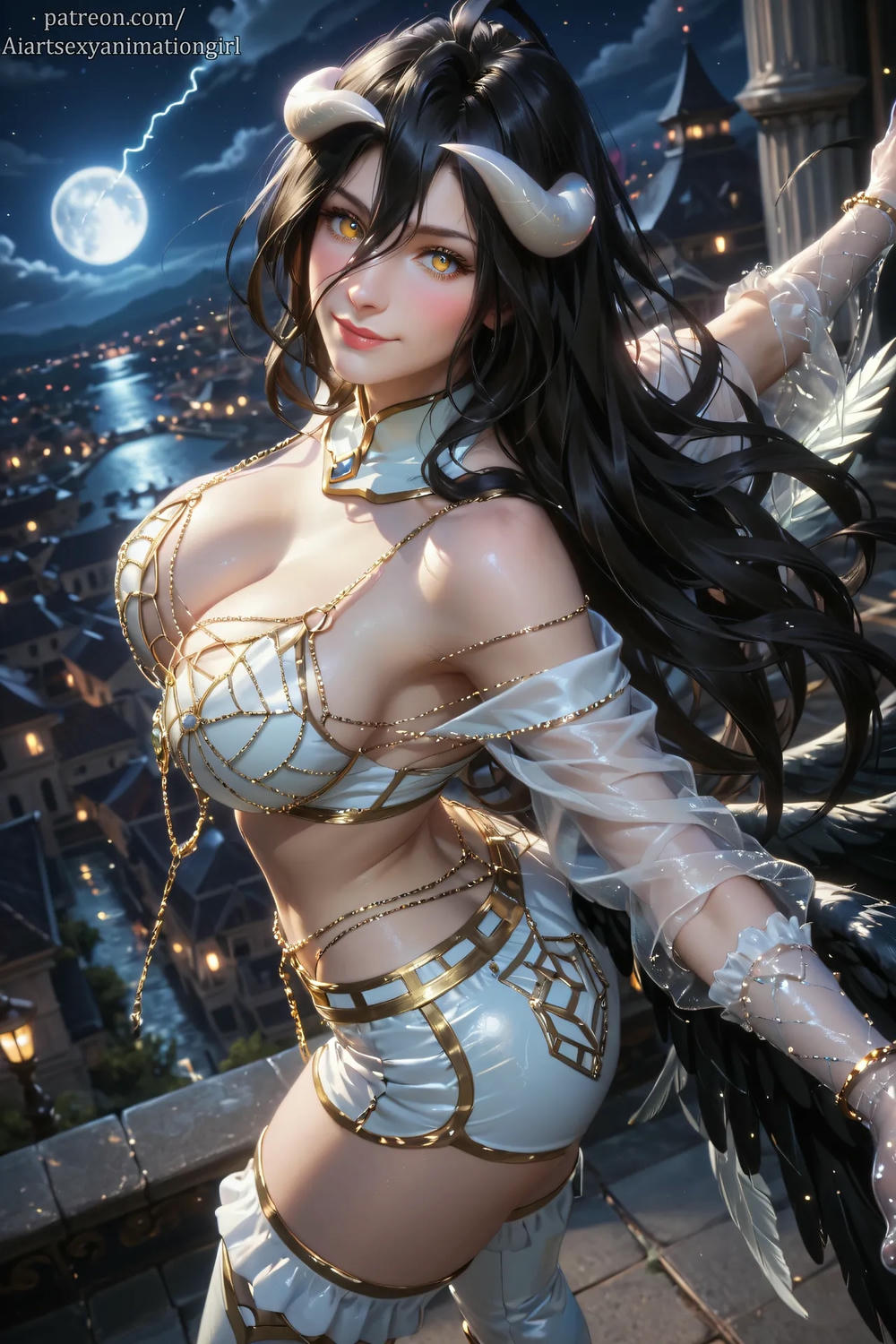 ★Patreon★ 😈Albedo🪽Halloween Angel