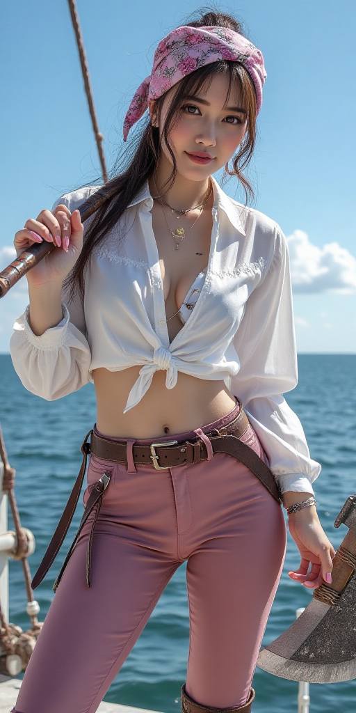 海盜妹子