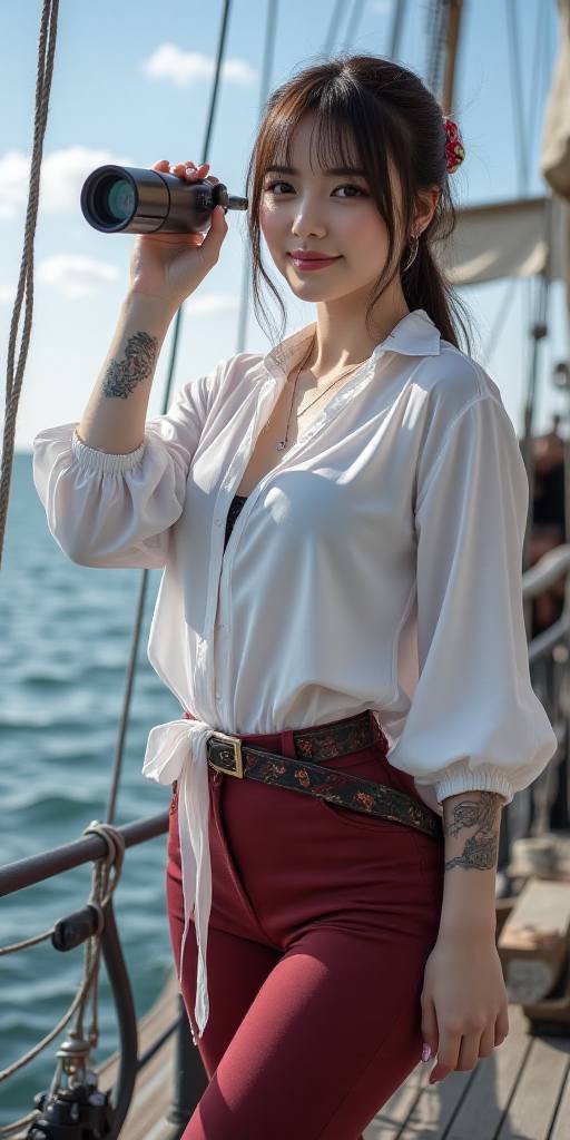 海盜妹子