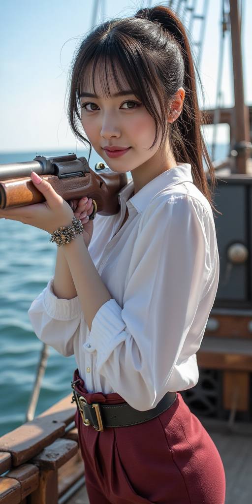 海盜妹子