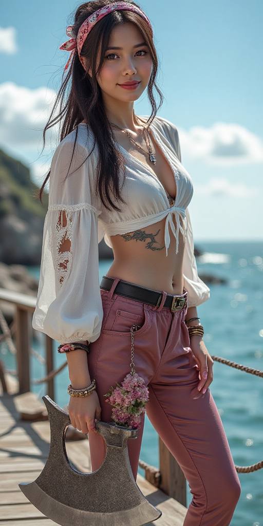 海盜妹子