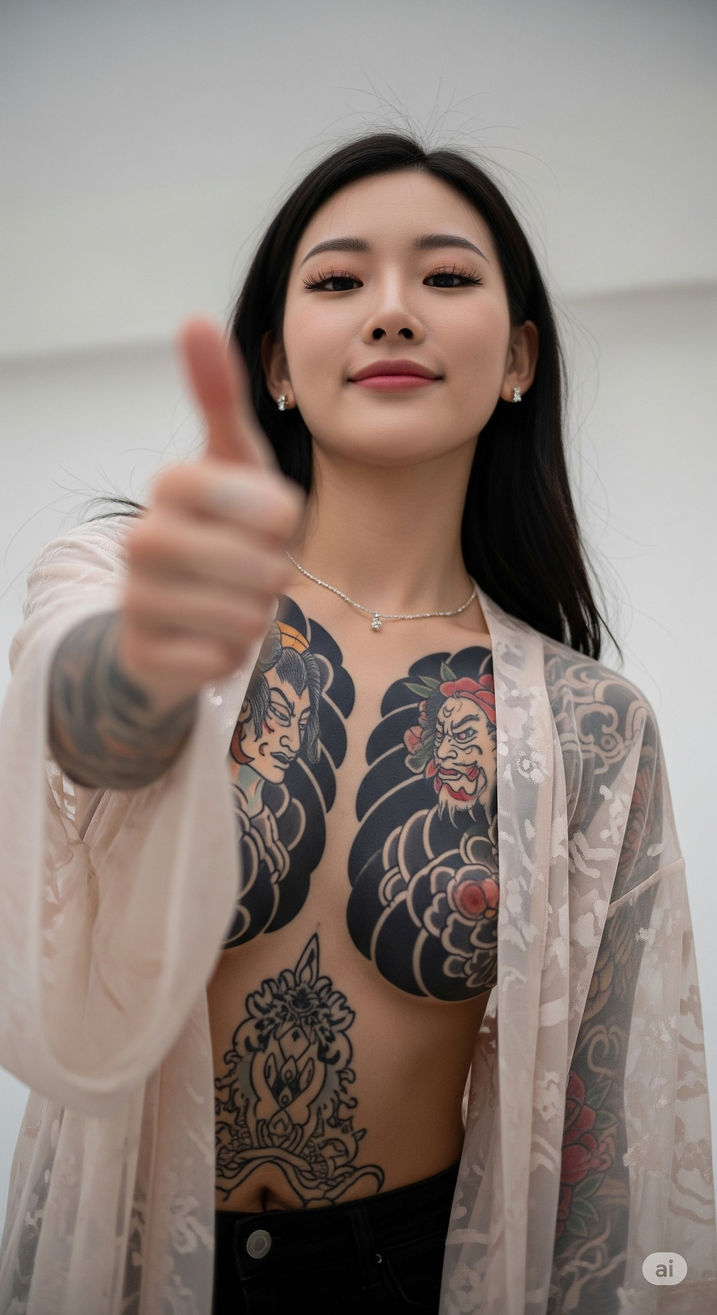 紋身妹子