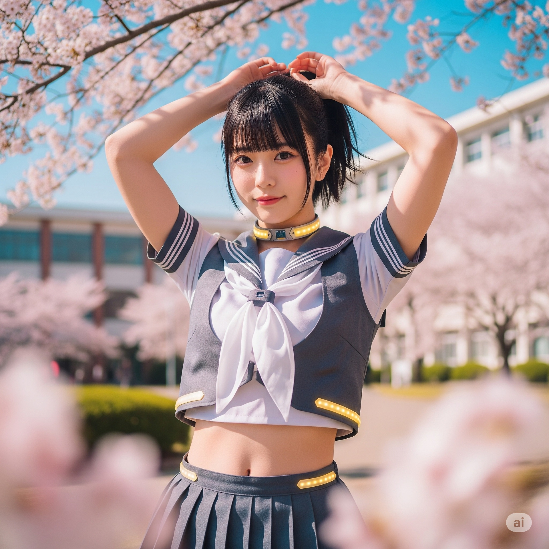 未來風格的制服