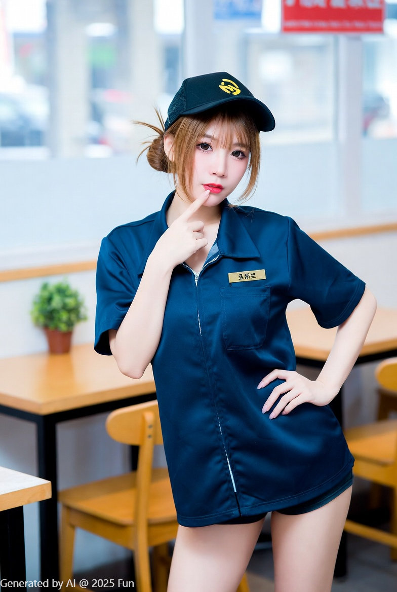 櫃台小姐姐看見我就發騷#1 速食店