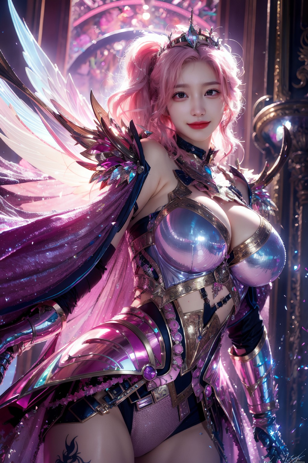 虹彩女武神