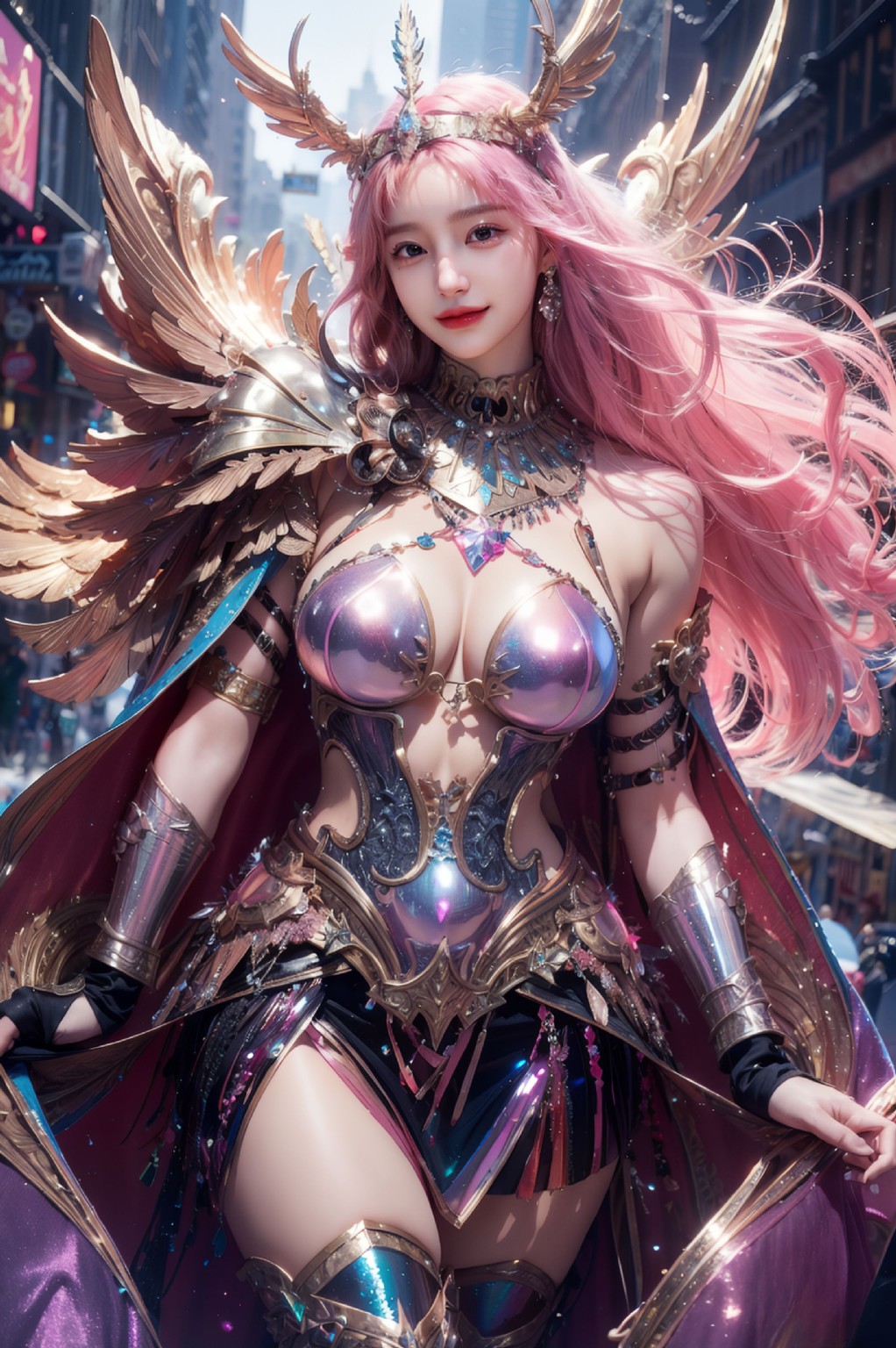 虹彩女武神
