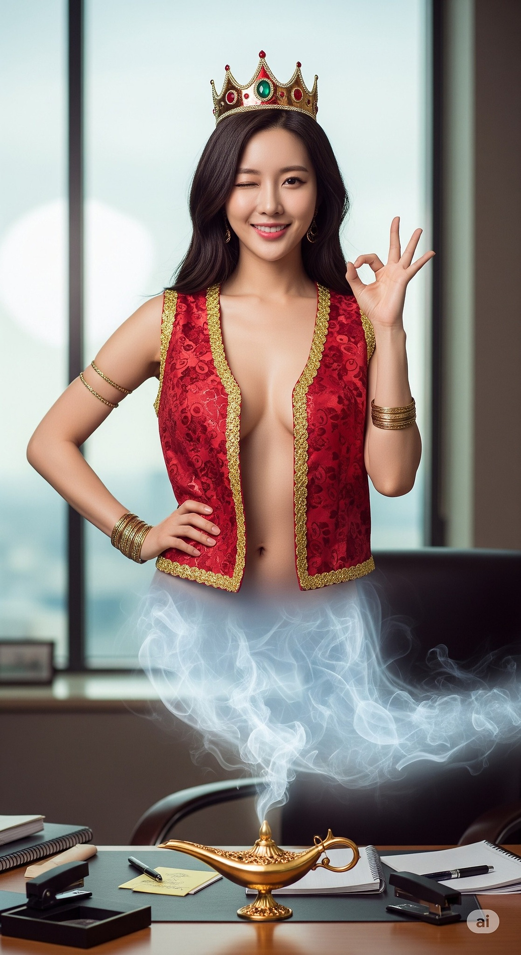 神燈美女精靈