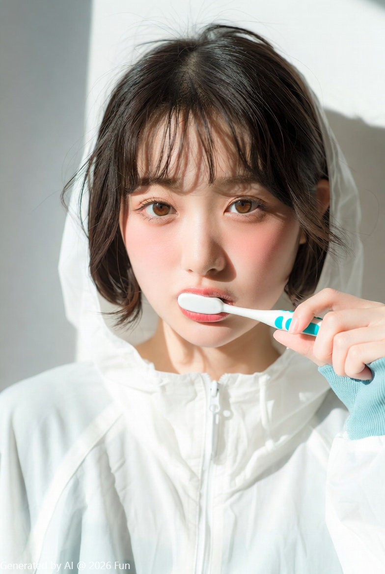 Youthful Love First Love # 5 Girl Who Loves Brushing Her Teeth Doesn't Spoil