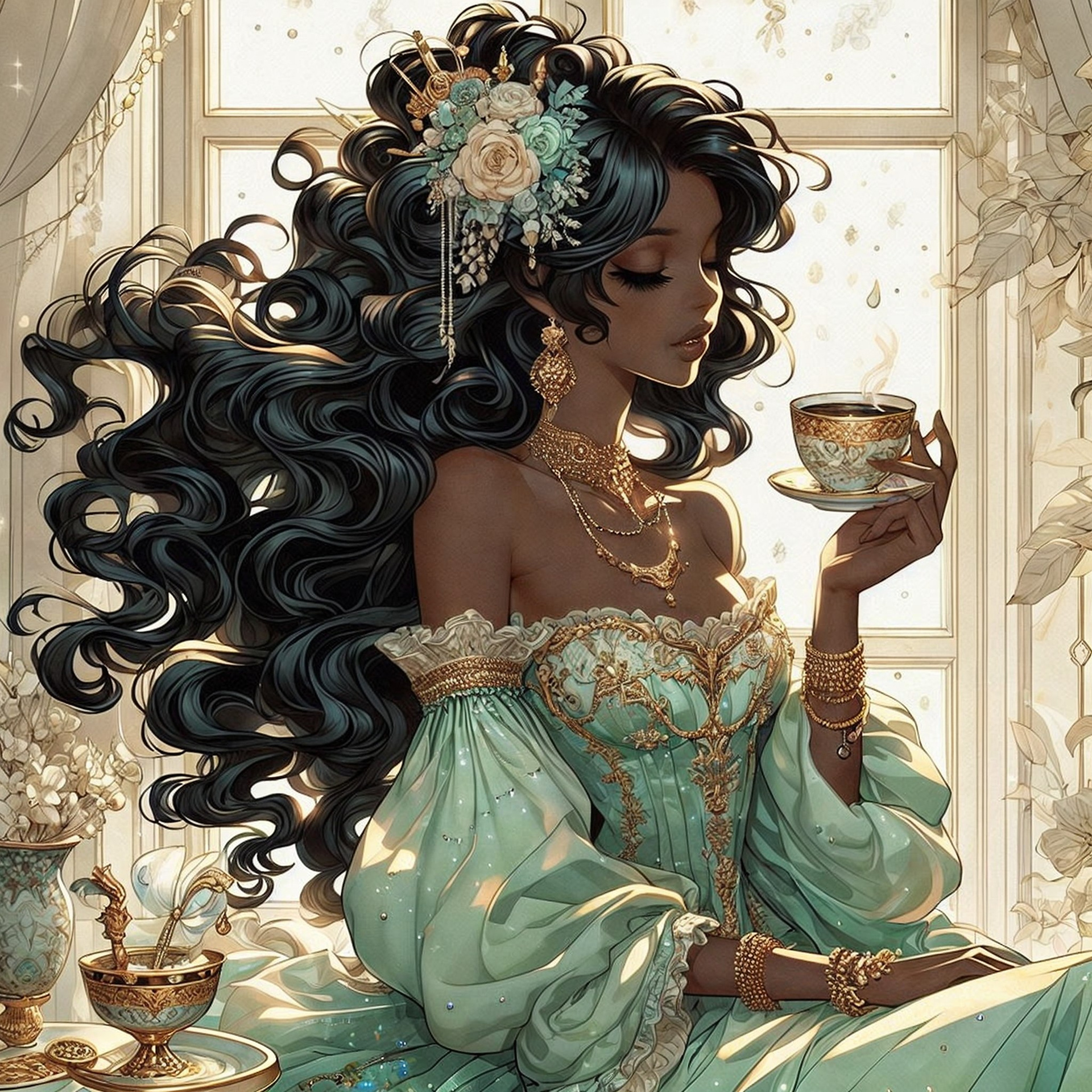 Mucha & Rococo Princess Edition