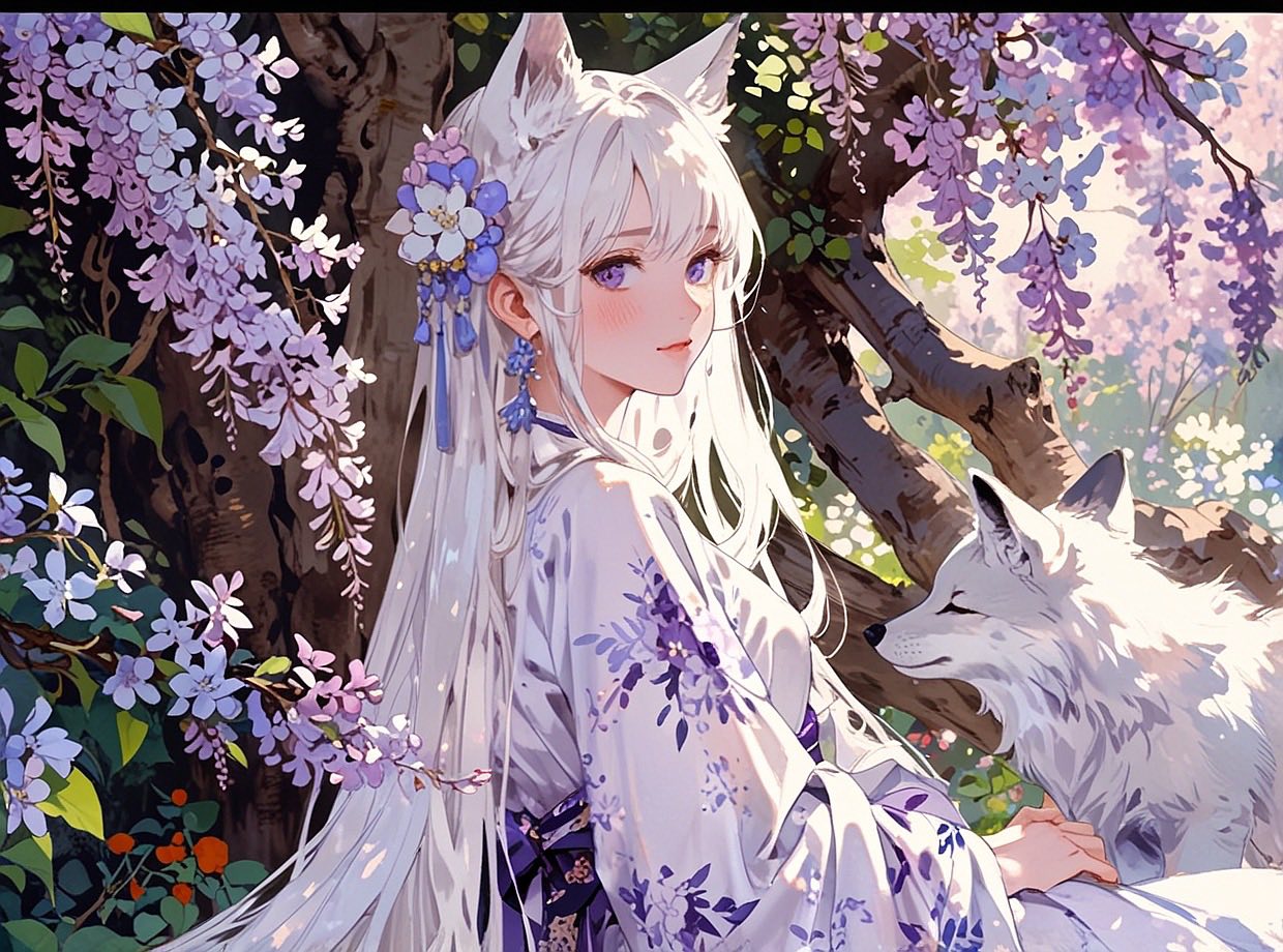 Love. Floral Series - Lilac