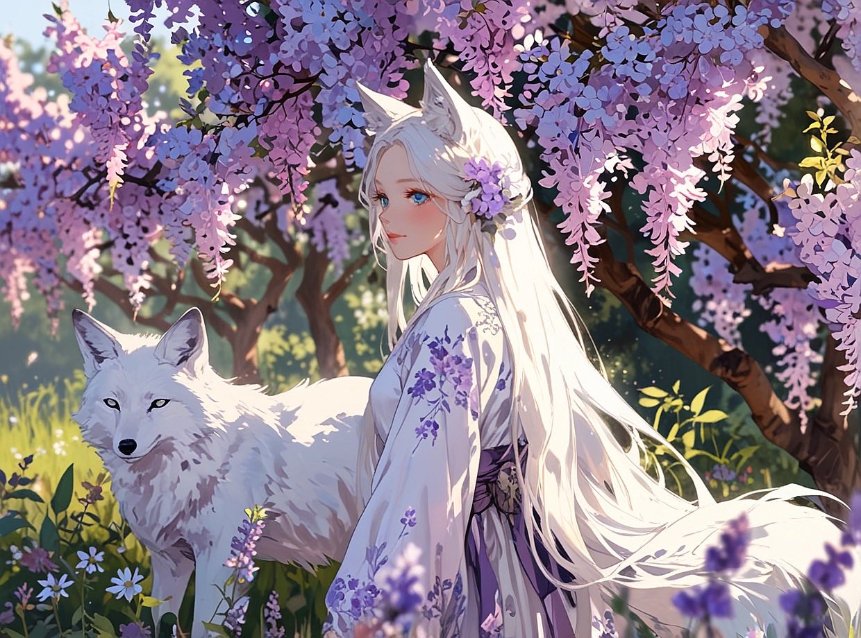 Love. Floral Series - Lilac