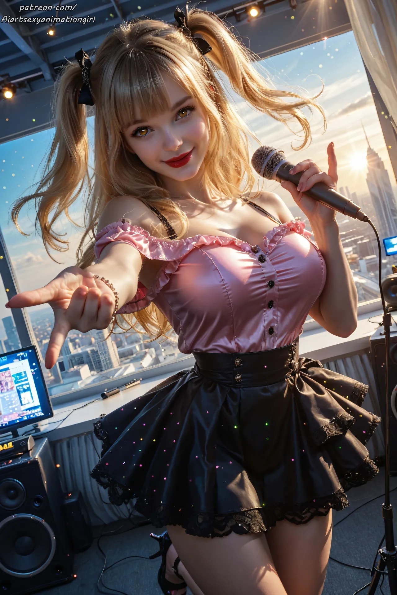 ★Patreon★ AiASAG 4K 🖤 Misa Amane 🎤