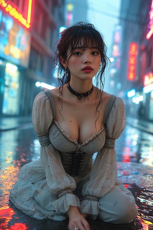 The girl who travels through time, out of place, out of time, out of sight