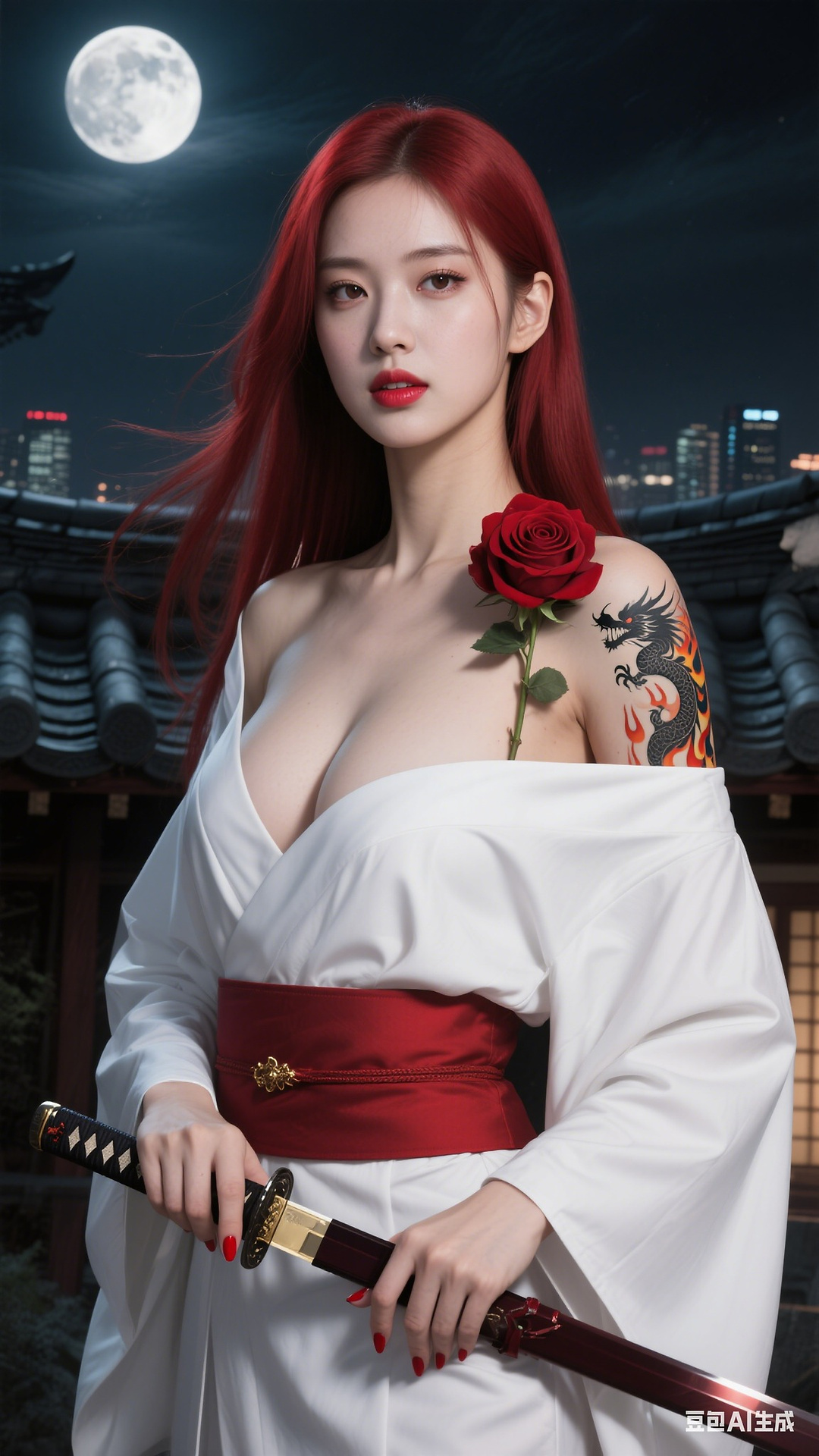 White Kimono Robe