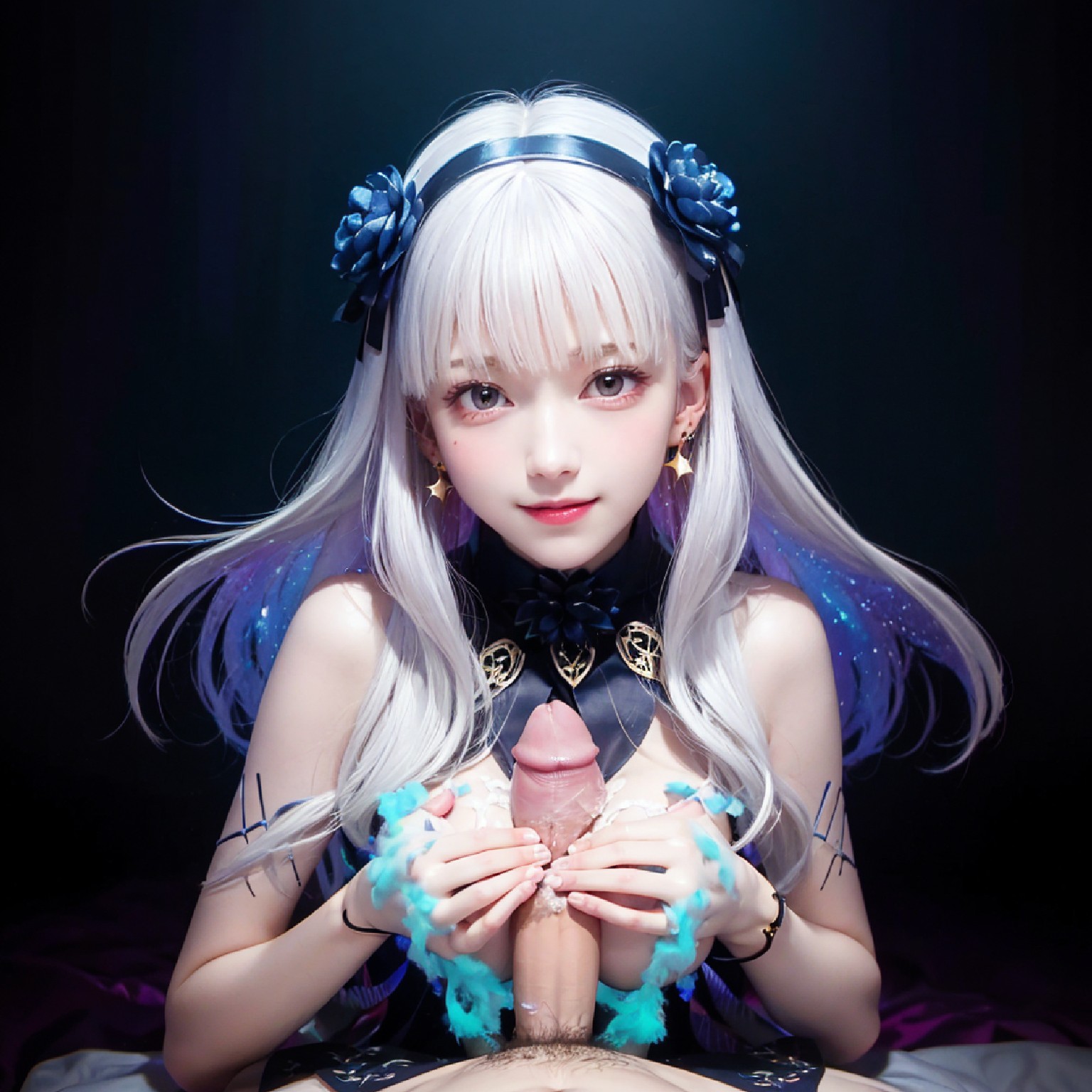 Kama-SwimsuitBlueFire