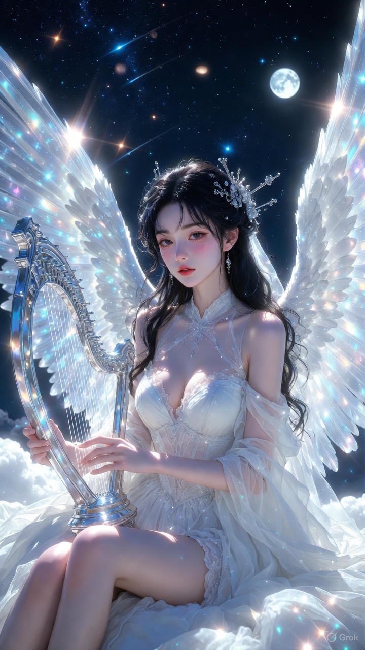 I wear moonlight clothes
