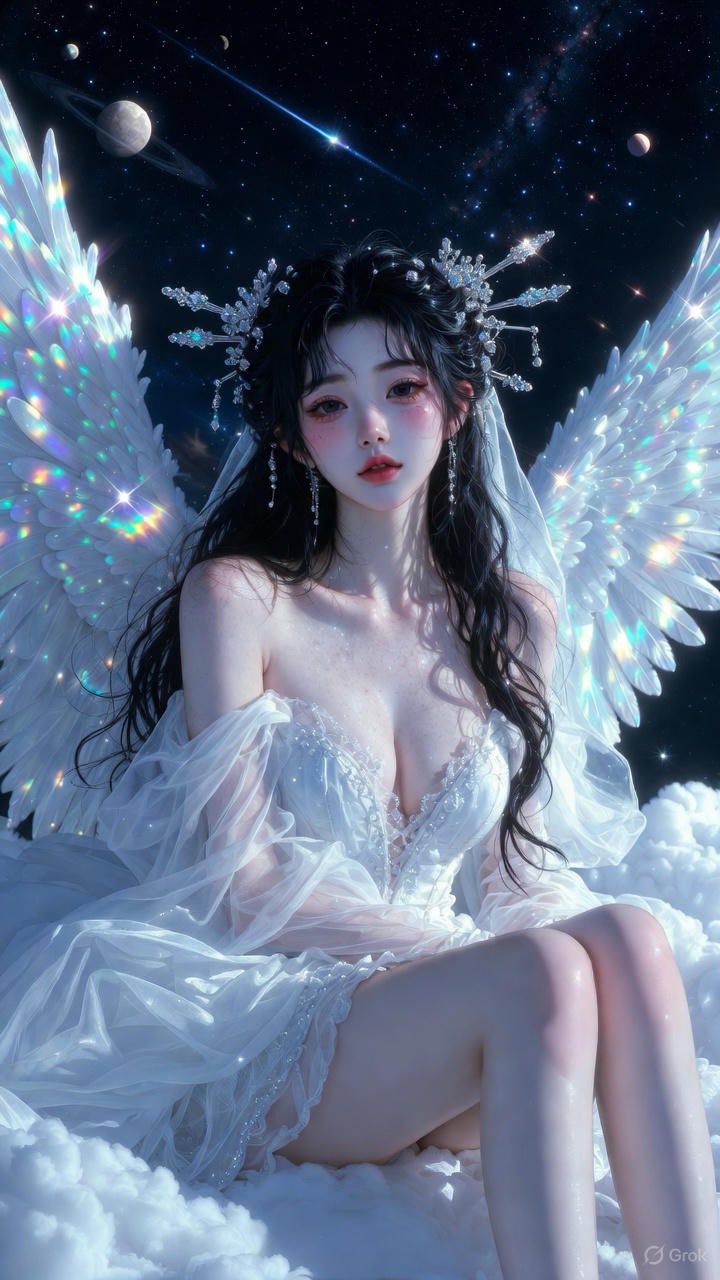 I wear moonlight clothes
