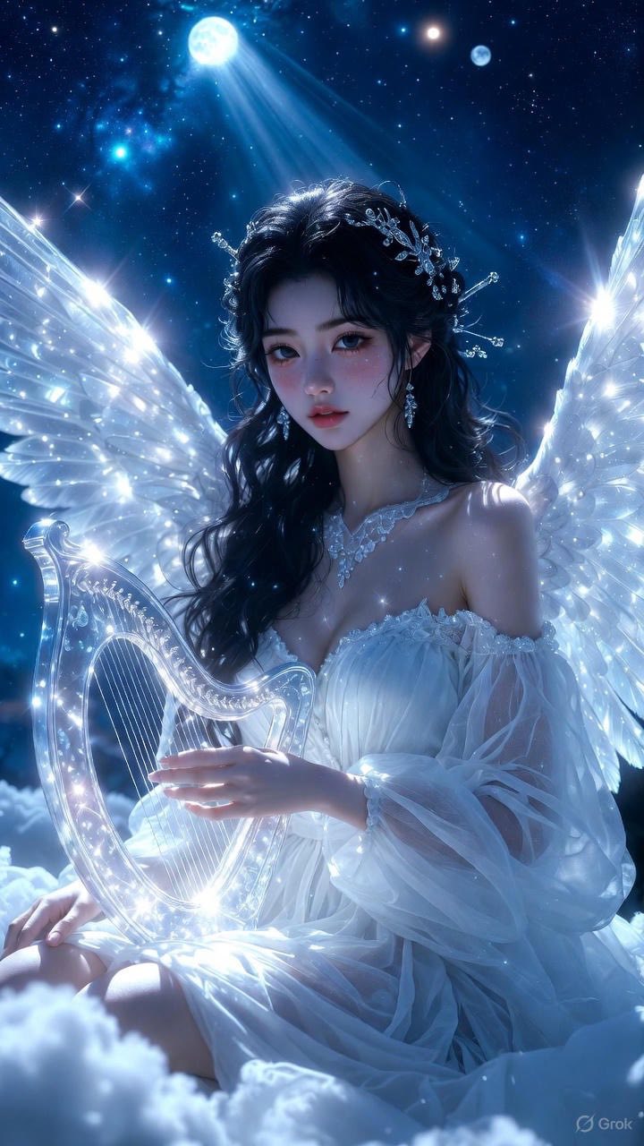 I wear moonlight clothes