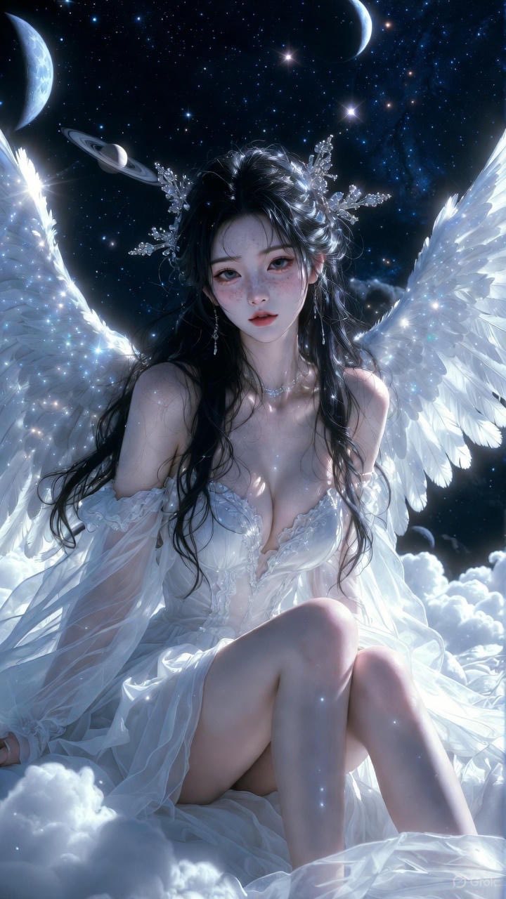 I wear moonlight clothes