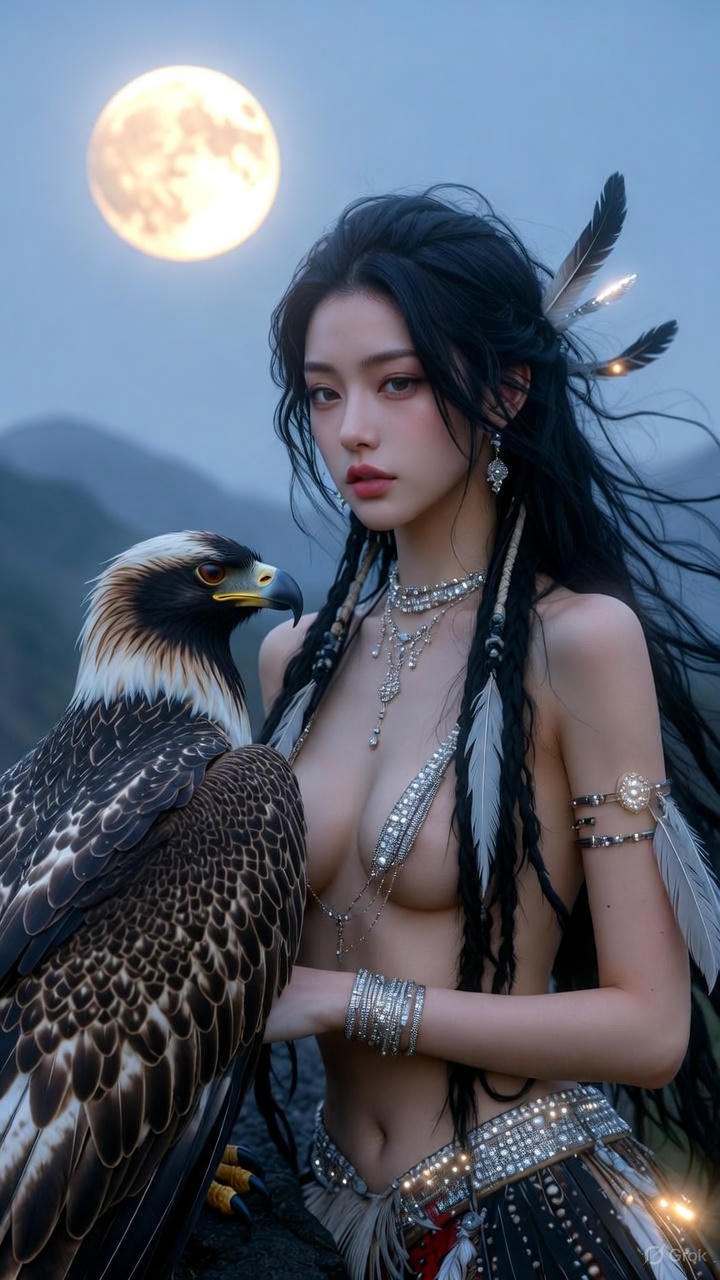 Fantasy Aboriginal Woman