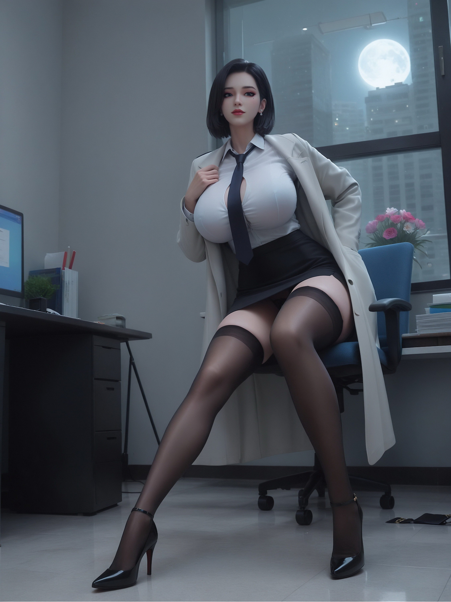 Three Body Female Lawyer