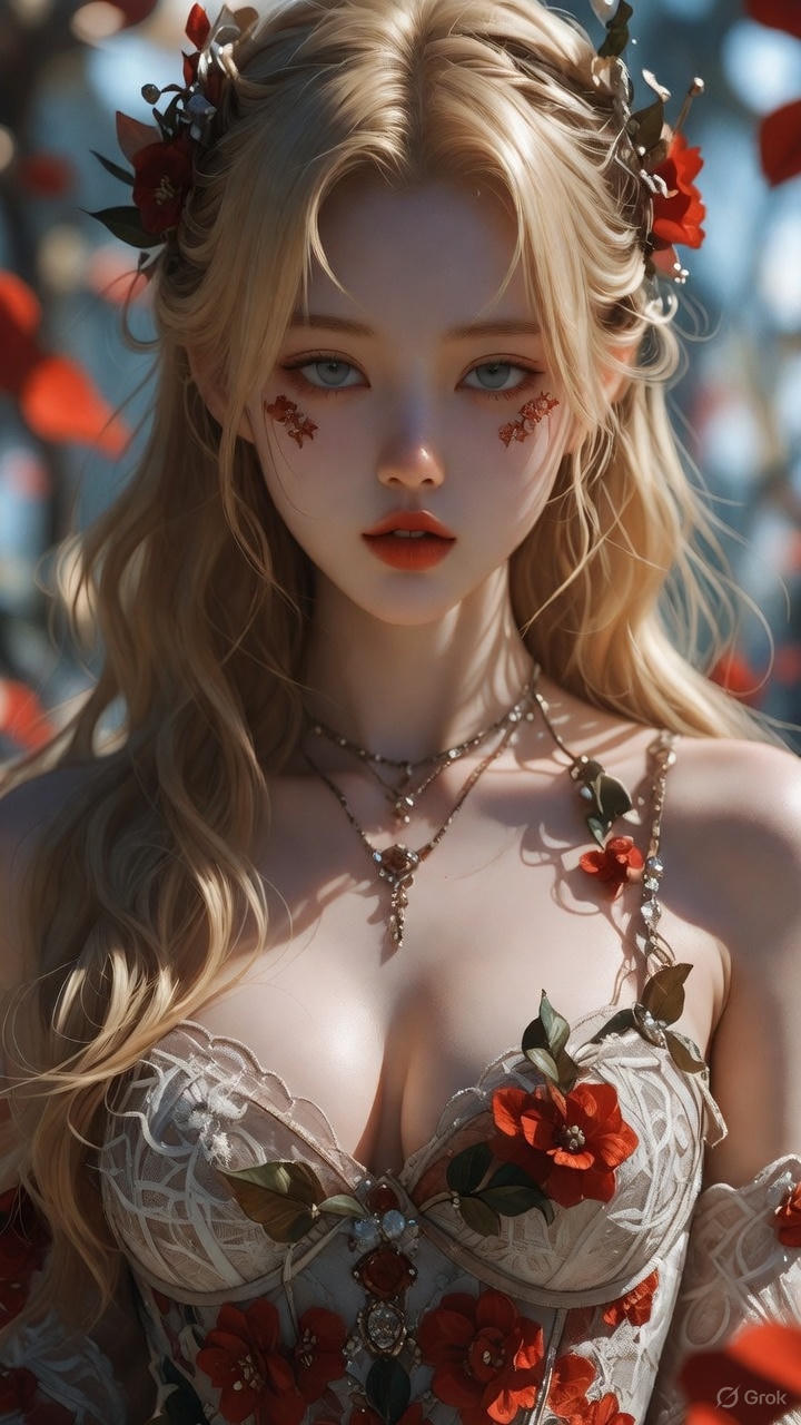 Floral Makeup