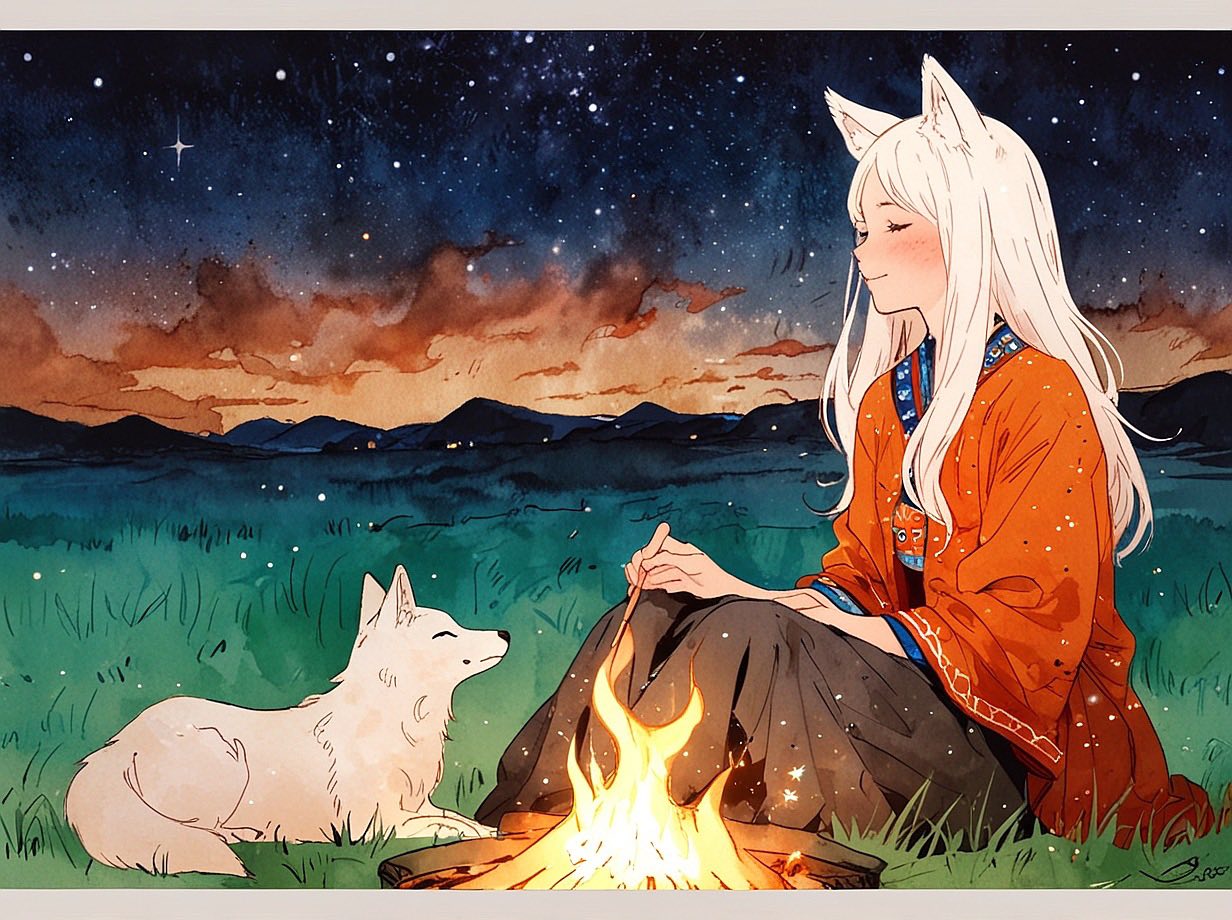 Casual Notes Series - Campfire