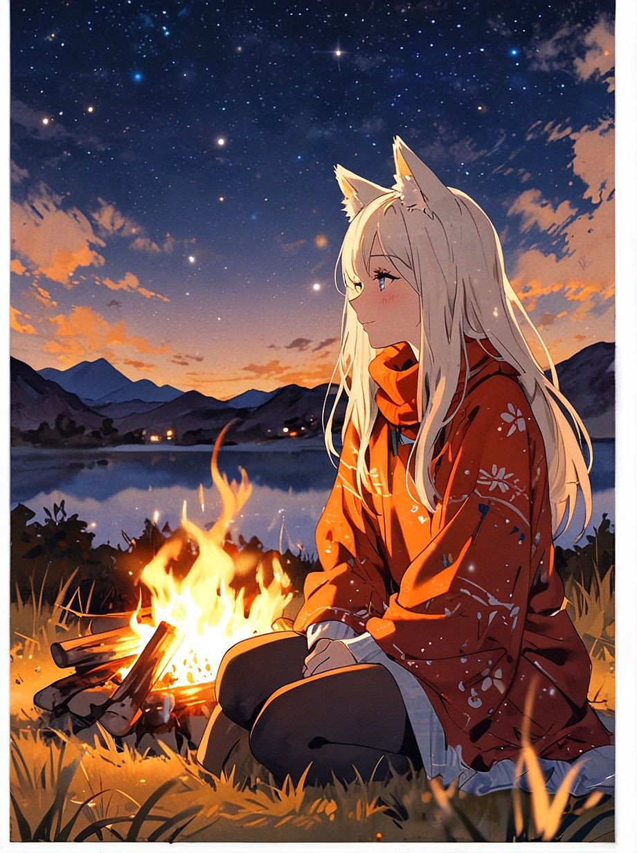 Casual Notes Series - Campfire