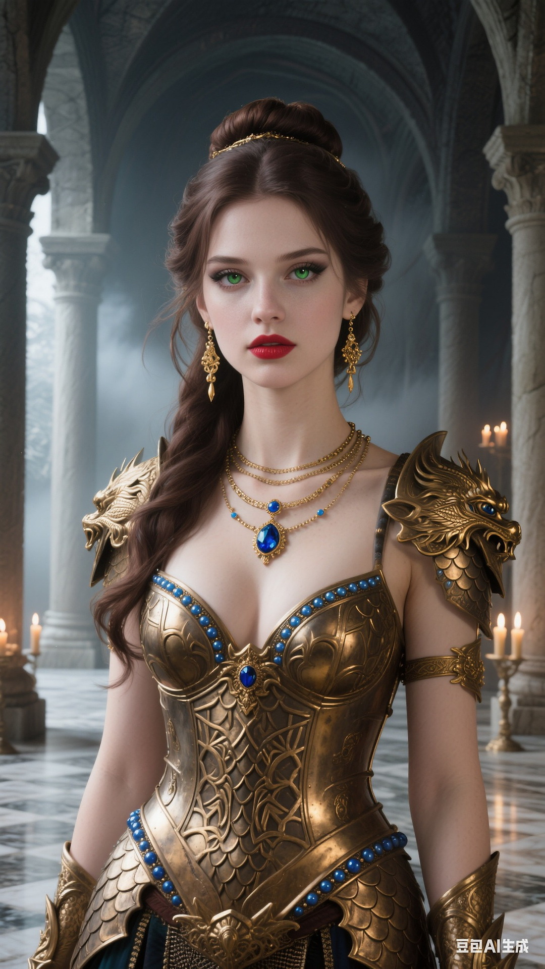 Gilded Bronze Metal Cuirass