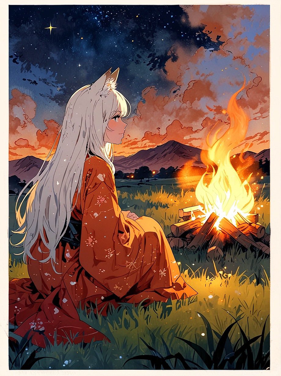 Casual Notes Series - Campfire