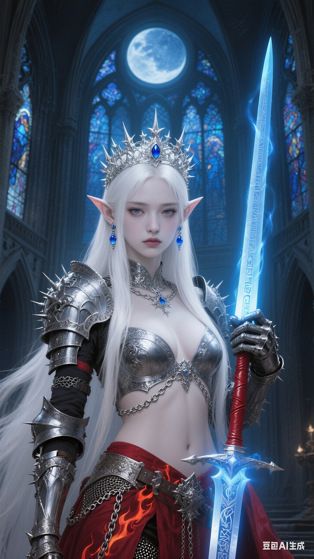 White Hair Fairy Queen