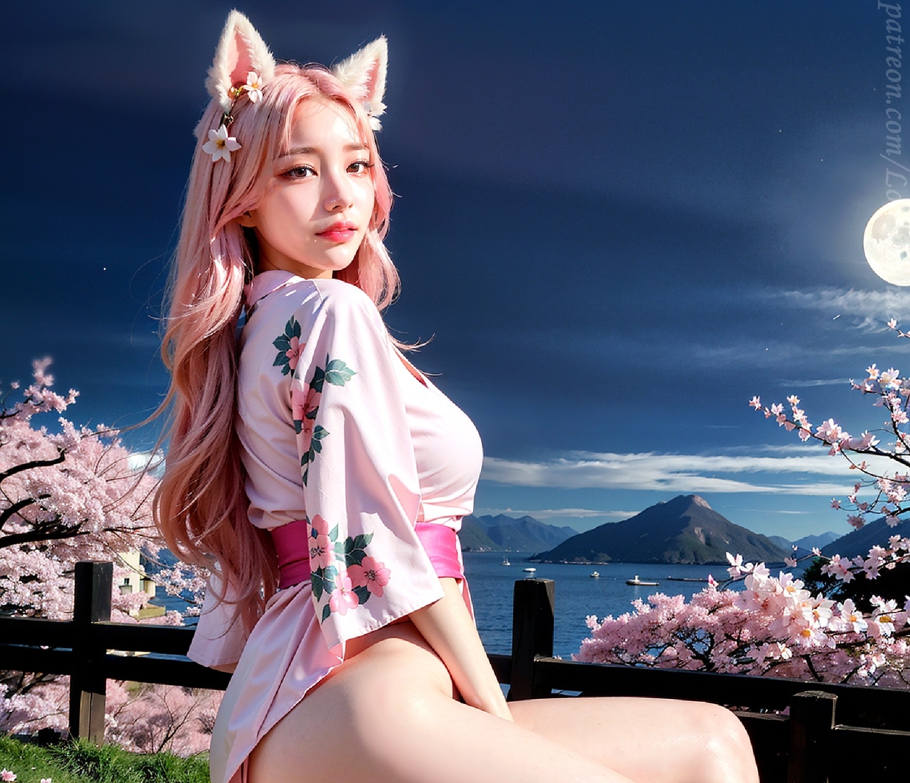 Xhosa. Nine-Tailed Fox Cosplay
