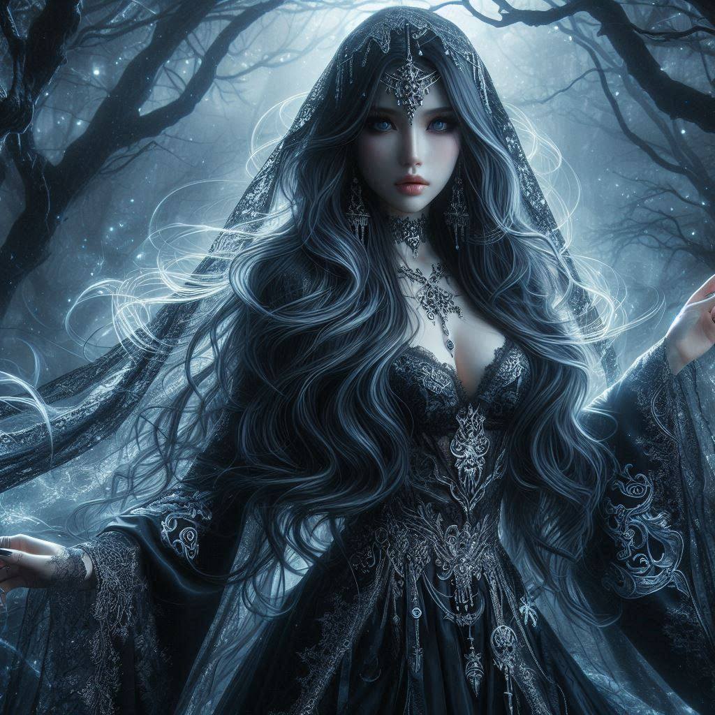 Fantasy x Beautiful Witch x Darkness