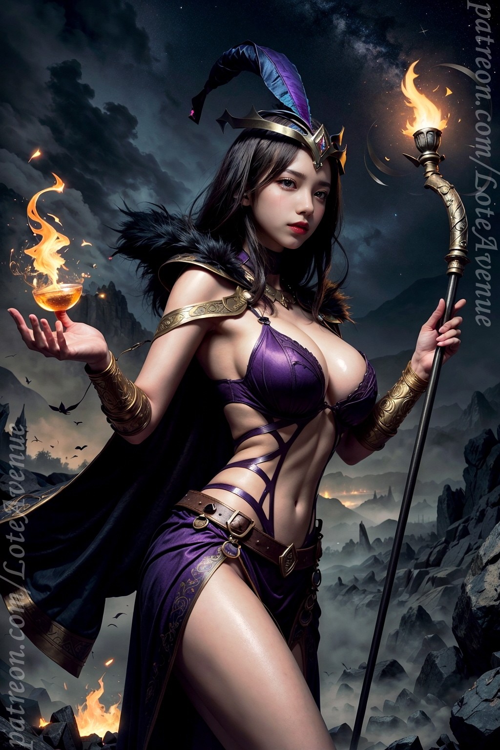 Lulina Witch Cosplay