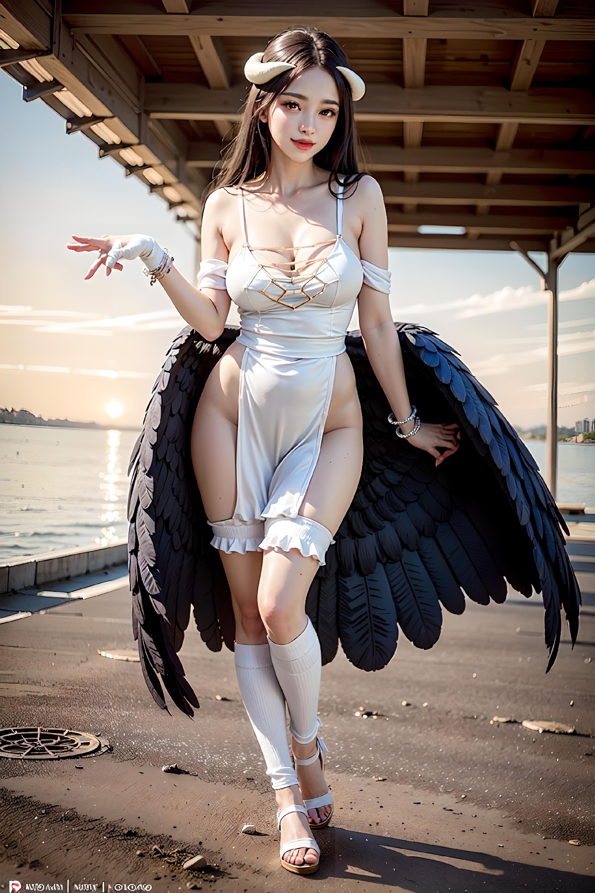 Sexy GIRLSOverlord Albedo Yalbedo Albedo Ai coser