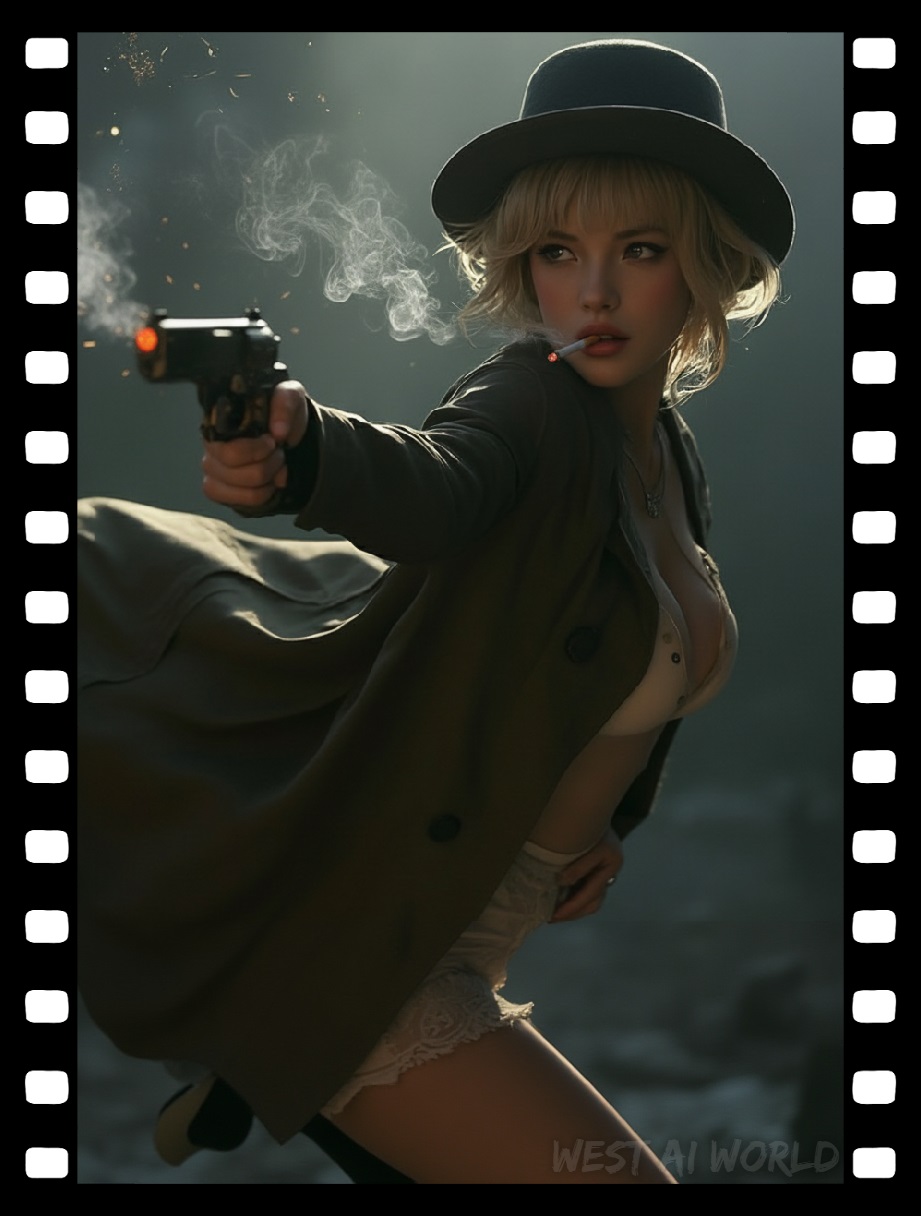 A fierce shootout is underway