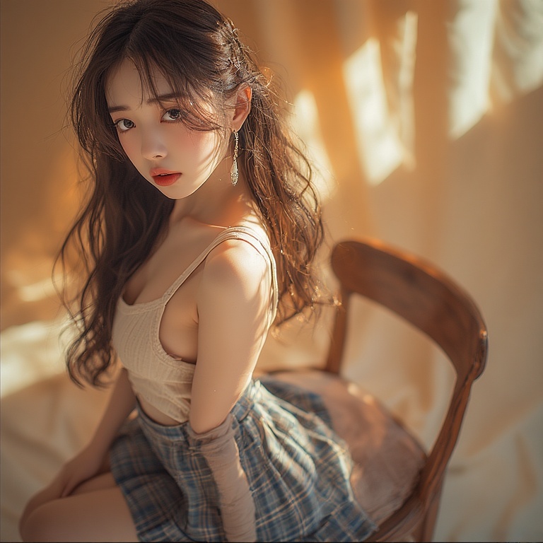 She felt the gaze before she saw it