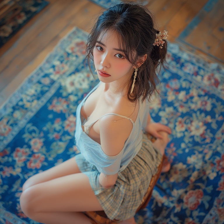 She felt the gaze before she saw it