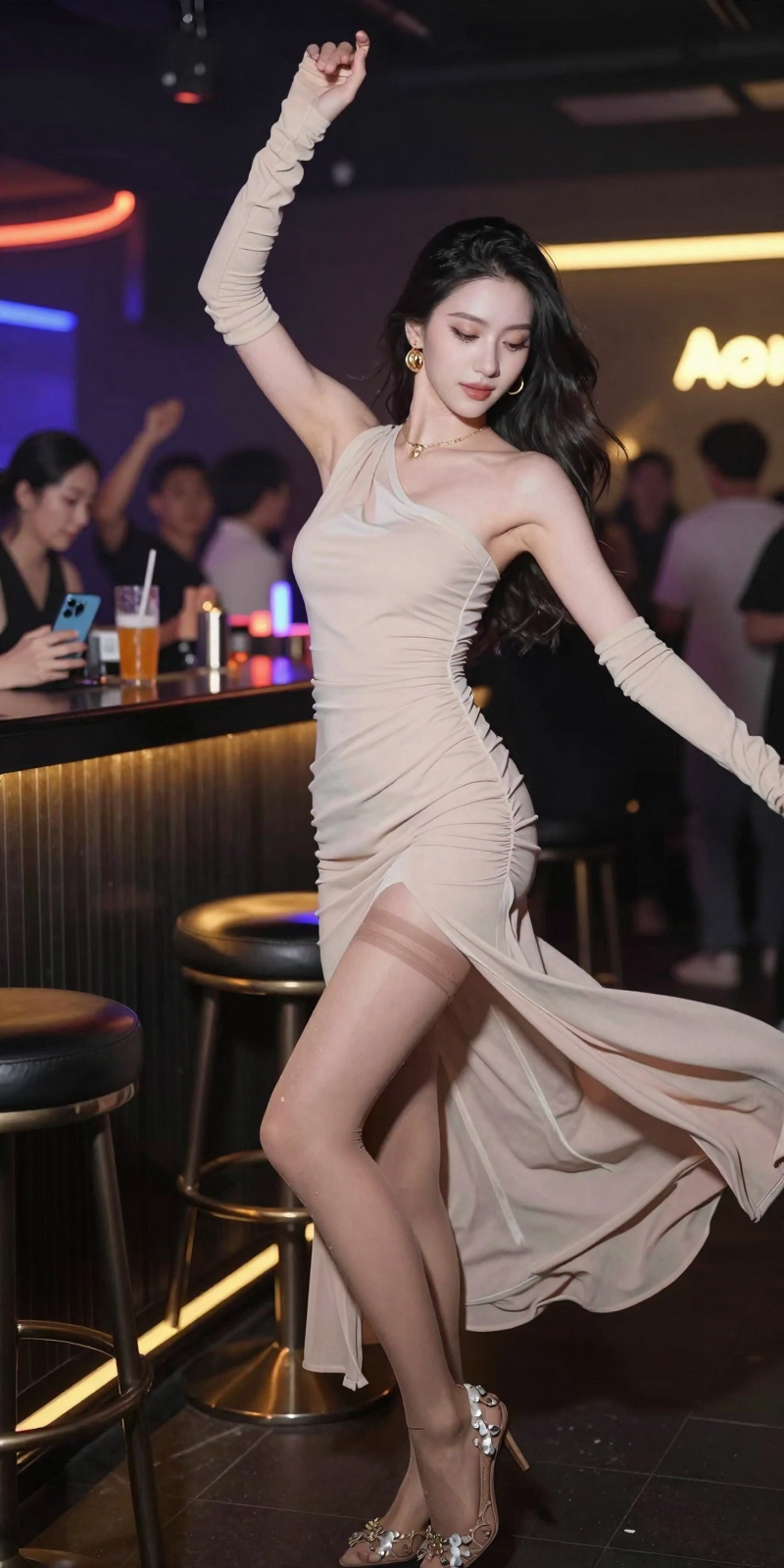 Woman Fights Going Out to the Bar 2