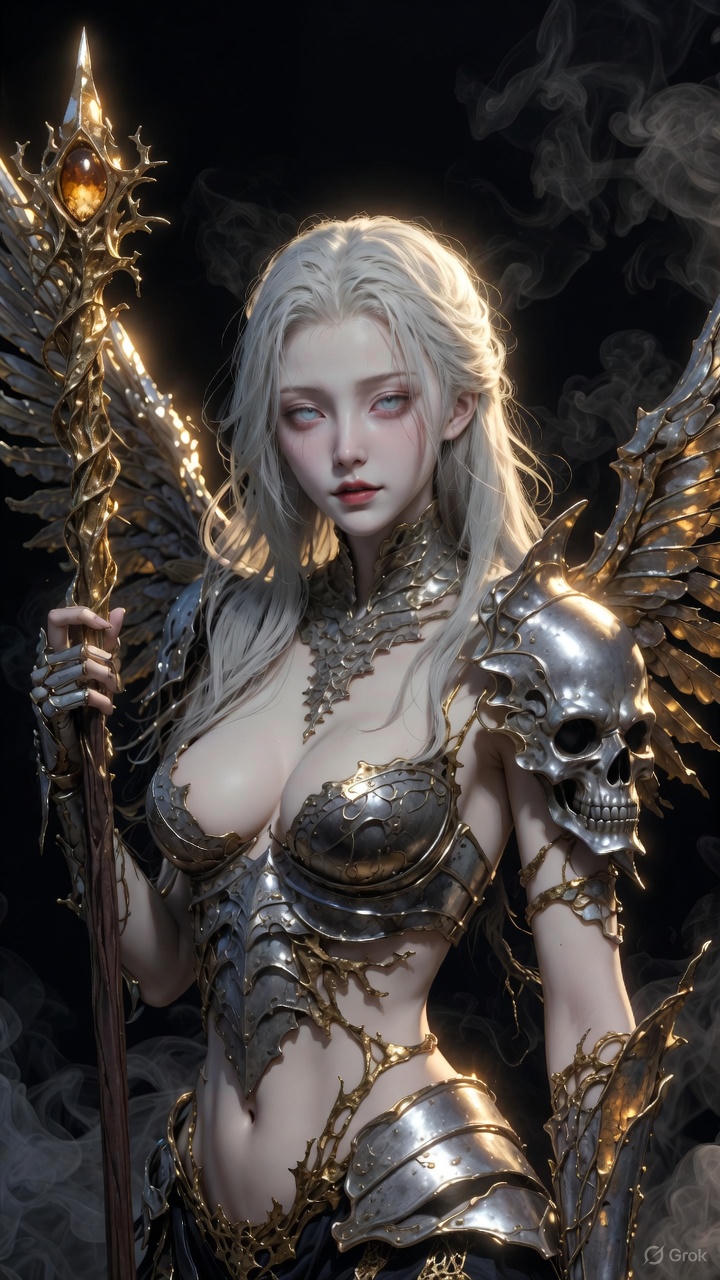 Dark Fantasy Warrior Queen