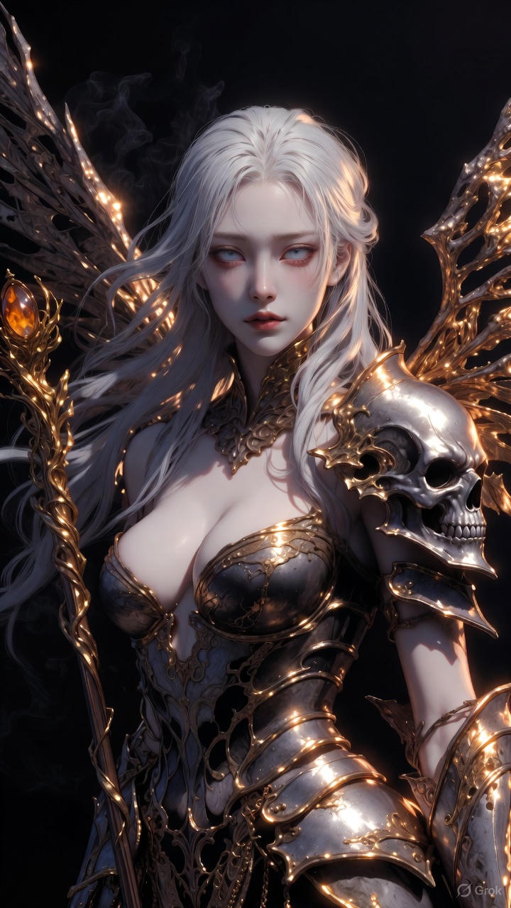 Dark Fantasy Warrior Queen
