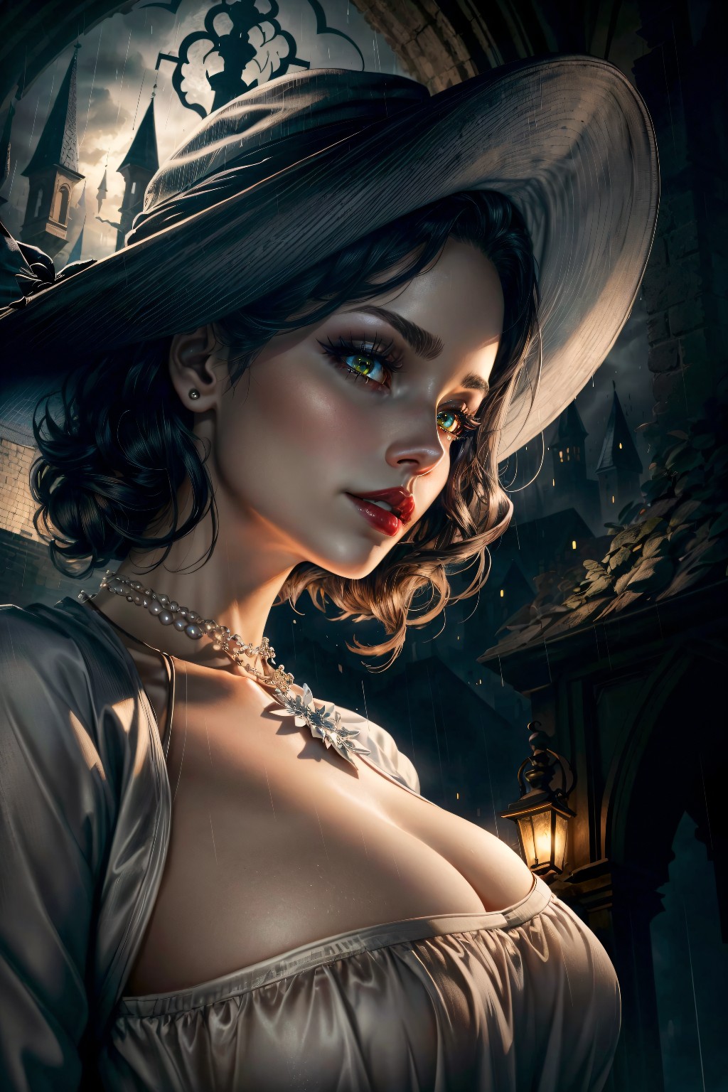 Lady Dimitrescu - Midnight Whispers - Voluptious