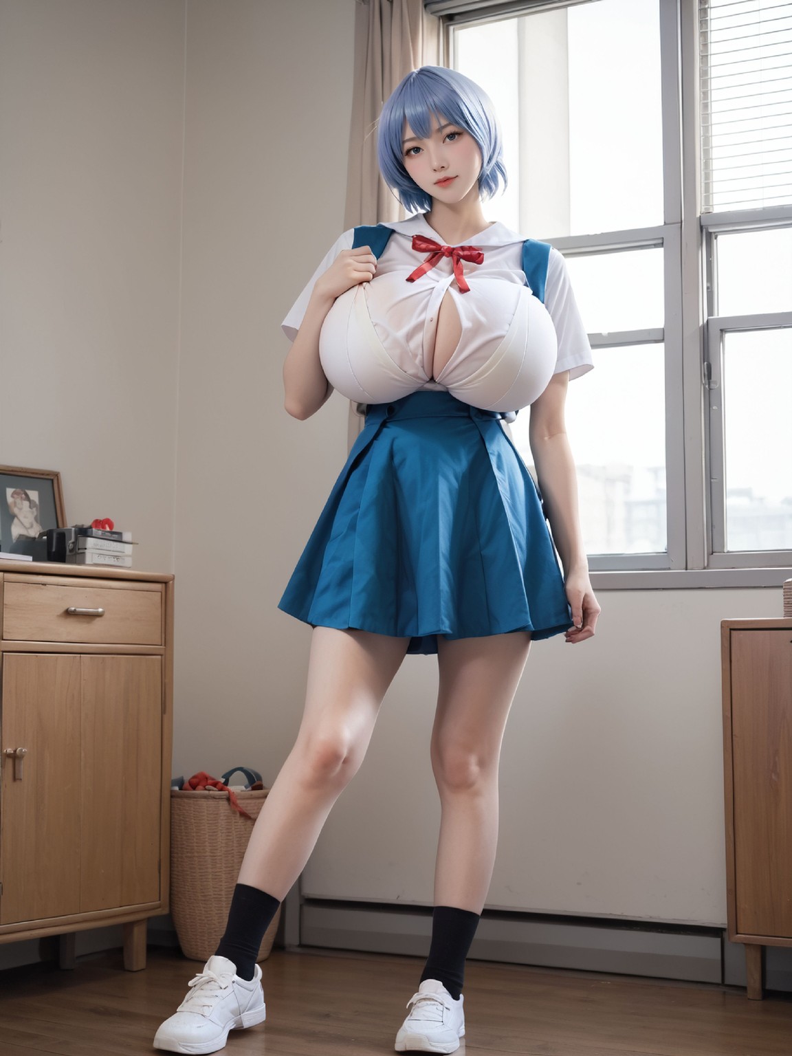 Request + Rei + Ayanami + Neon + Genesis + Evangelion