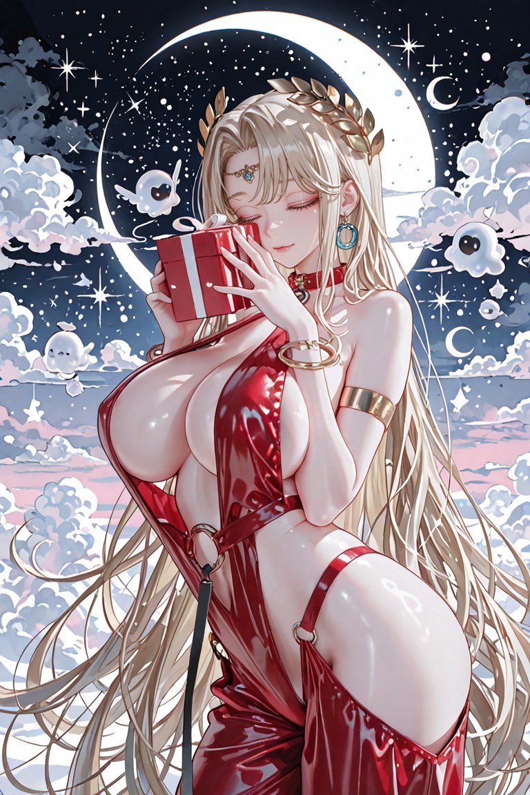 Anime Christmas Beauty