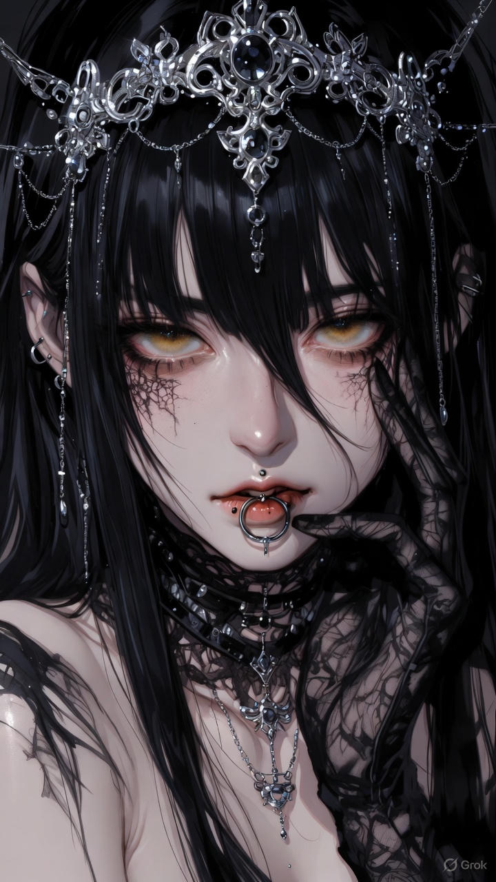 Stylish Gothic portrait