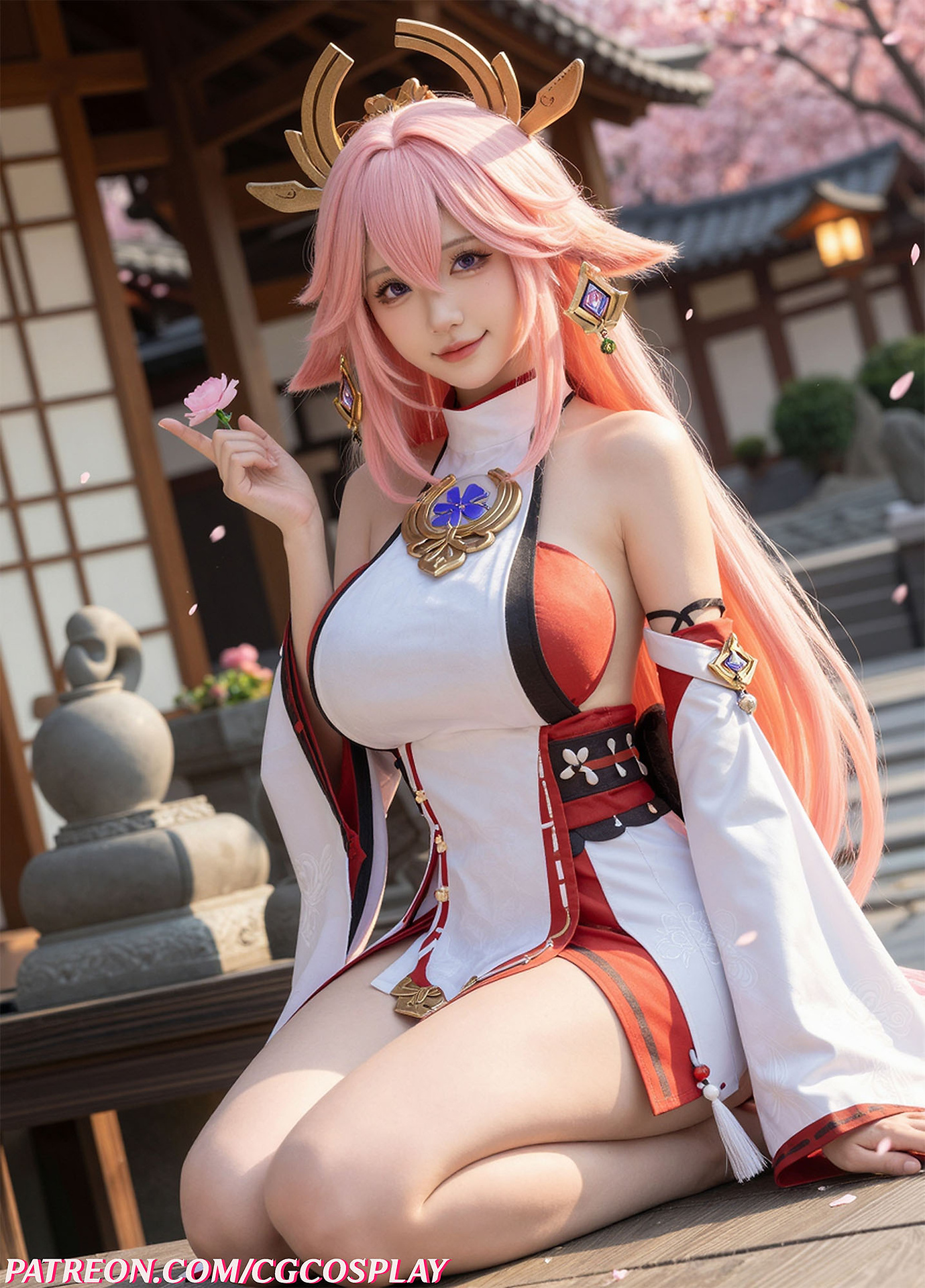 Yae Miko – Genshin Impact 🌸⛩️🦊
