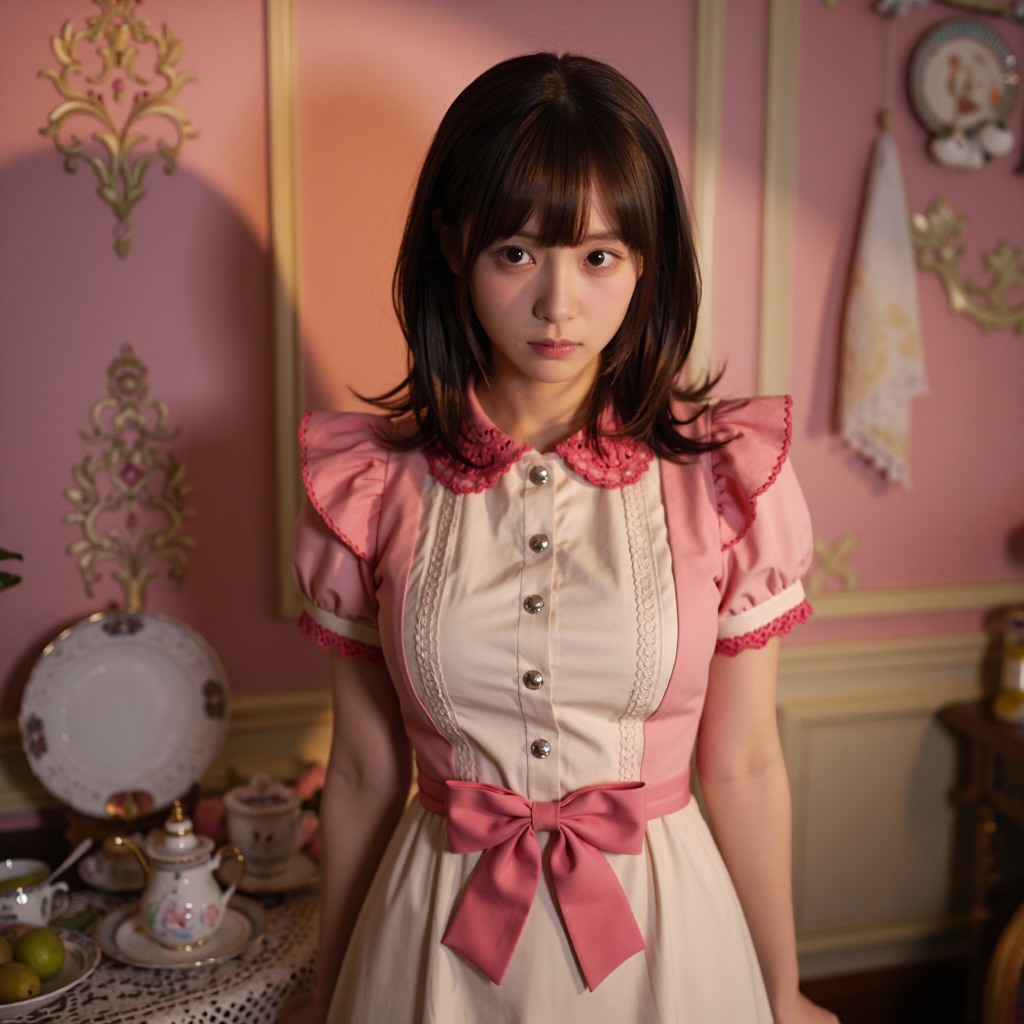 Pink Maid Outfit