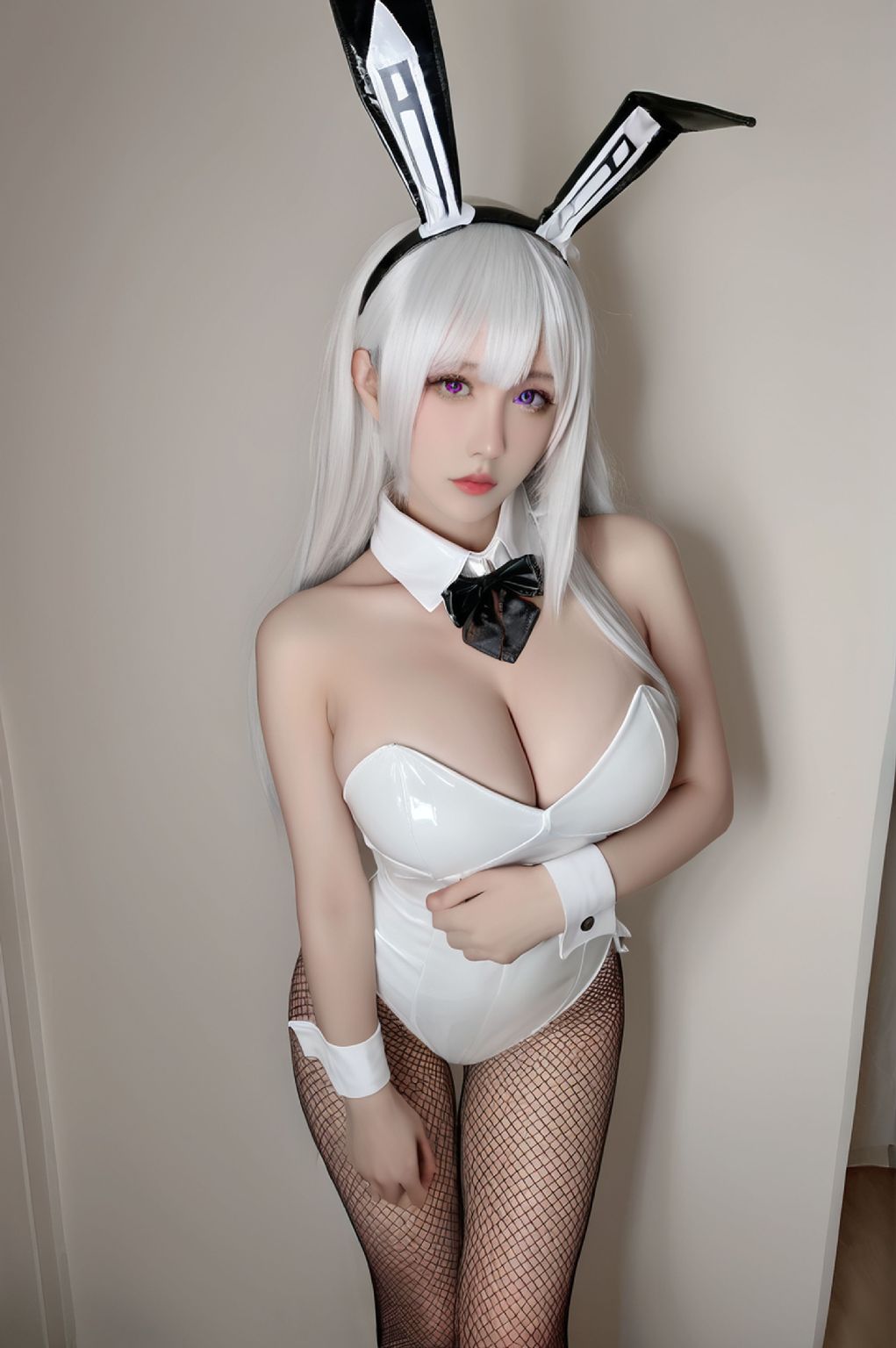 No1062 White Bunny Sexy_95