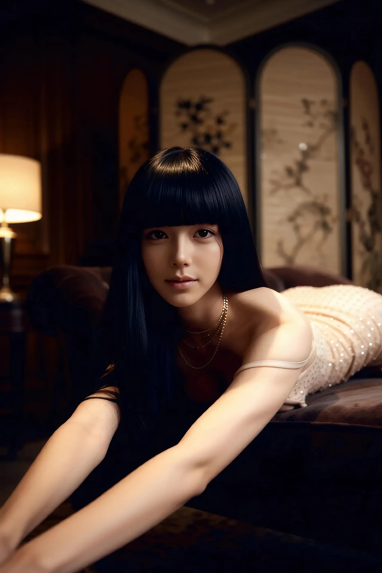 Nine Songs Lina - Sequin Strap Dress
